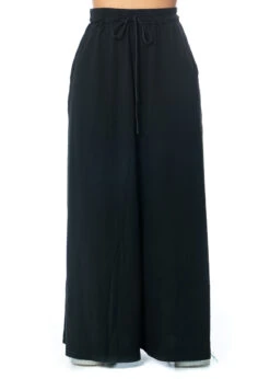 RUNDHOLZ DIP, Weite, Fließende Baumwollhose Mit Spannendem Farbverlauf 1232300125 -Kleider Geschaft 2300125 black xs 6