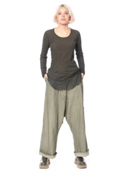 RUNDHOLZ DIP, Langärmeliges Shirt Aus 100% Baumwolle Im Lagenlook 2232340503