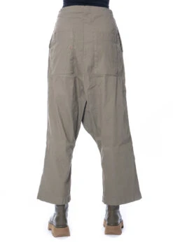 RUNDHOLZ DIP, Locker Geschnittene Hose Aus Baumwoll-Stretch 2232390102 -Kleider Geschaft 2390102 schilf s 9
