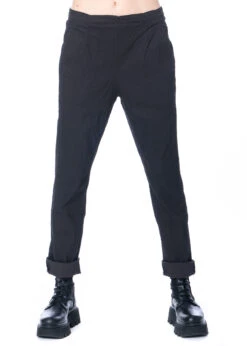 RUNDHOLZ DIP, Legere Freizeithose Aus Baumwolle Mit Stretch-Anteil 2232390104 -Kleider Geschaft 2390104 black s 6