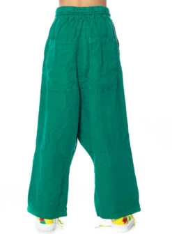RUNDHOLZ DIP, Bequeme Leinenhose Mit Praktischem Tunnelzug 1232410104 -Kleider Geschaft 2410104 green s 2