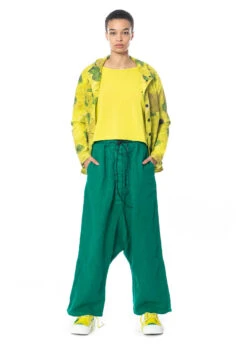 RUNDHOLZ DIP, Bequeme Leinenhose Mit Praktischem Tunnelzug 1232410104 -Kleider Geschaft 2410104 green s