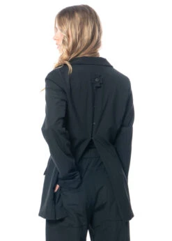 PLUSLAVIE PLÜ, Auffälliger Blazer Mit Offener Rückseite 2 ROWS -Kleider Geschaft 2 rows 8026 8