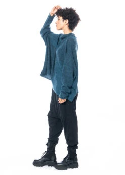 RUNDHOLZ  BLACK  LABEL, Hose Aus Feiner Baumwolle Mit Tiefem Schritt 2233250101 -Kleider Geschaft 3250101 black s 4