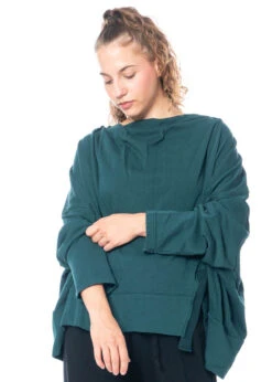 RUNDHOLZ  BLACK  LABEL, T-Shirt Aus Reiner Baumwolle In Einheitsgröße 2233250502 -Kleider Geschaft 3250502 cu 10 1