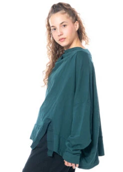 RUNDHOLZ  BLACK  LABEL, T-Shirt Aus Reiner Baumwolle In Einheitsgröße 2233250502 -Kleider Geschaft 3250502 cu 8 1