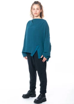 RUNDHOLZ  BLACK  LABEL, T-Shirt Aus Reiner Baumwolle In Einheitsgröße 2233250502 -Kleider Geschaft 3250502 ink s 2