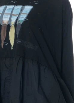 RUNDHOLZ  BLACK  LABEL, Kleid In Einheitsgröße Aus Baumwollmix Mit Print 1233370940 -Kleider Geschaft 3370940 blackprint in onesize hose 3280105 4