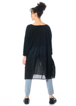 RUNDHOLZ  BLACK  LABEL, Kleid In Einheitsgröße Aus Baumwollmix Mit Print 1233370940 -Kleider Geschaft 3370940 blackprint in onesize hose 3280105 5