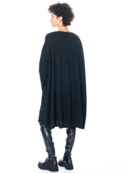 RUNDHOLZ  BLACK  LABEL, Baumwollkleid Mit Wolljacquard 2233380902 -Kleider Geschaft 3380902 wood jacquard 2