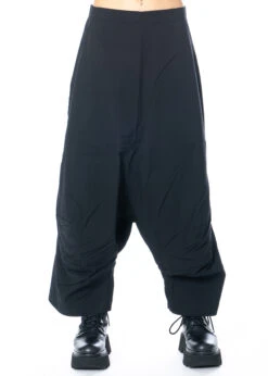 RUNDHOLZ  BLACK  LABEL, 7/8 Hose Mit Weitem Bein Und Tiefem Schritt 2233390122 -Kleider Geschaft 3390122 black