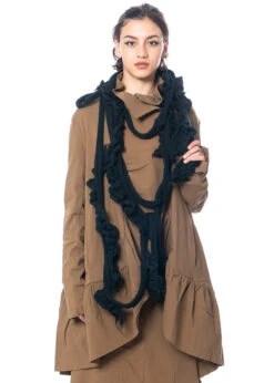 RUNDHOLZ BLACK LABEL, Lange Jacke Mit Schößchen 2233391124