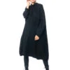 RUNDHOLZ  BLACK  LABEL, Strickkleid Aus Leinengemisch 2233417303 -Kleider Geschaft 3417303 black s 4
