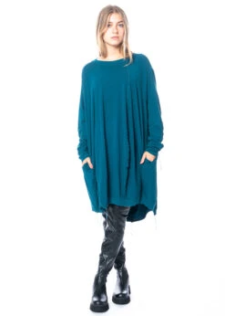 RUNDHOLZ  BLACK  LABEL, Tulpenförmiges Baumwollkleid Mit Elasthan 2233470905 -Kleider Geschaft 3470905 gr. s 2