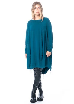 RUNDHOLZ  BLACK  LABEL, Tulpenförmiges Baumwollkleid Mit Elasthan 2233470905 -Kleider Geschaft 3470905 gr. s 4