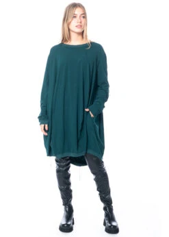 RUNDHOLZ  BLACK  LABEL, Tulpenförmiges Baumwollkleid Mit Elasthan 2233470905 -Kleider Geschaft 3470905 gr. s 6