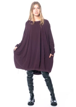 RUNDHOLZ  BLACK  LABEL, Tulpenförmiges Baumwollkleid Mit Elasthan 2233470905 -Kleider Geschaft 3470905 gr. s 9