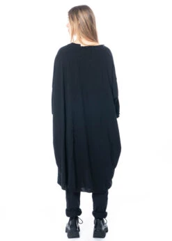 RUNDHOLZ  BLACK  LABEL, Baumwollkleid Mit Elasthan 2233470909 -Kleider Geschaft 3470909 black 9