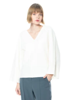 Annette Görtz, Edler Pullover Sol Aus Reinster Merinowolle -Kleider Geschaft 35507 sol 11offwhite 3