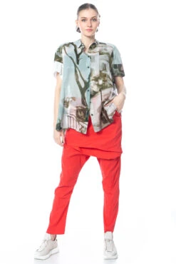 RUNDHOLZ  BLACK  LABEL, Hose Mit Rockteil Aus Superstretchware 1233630110 -Kleider Geschaft 3630110 cherry gr. xs m.3600403 u.on the move up