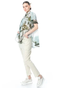 RUNDHOLZ  BLACK  LABEL, Hose Mit Rockteil Aus Superstretchware 1233630110 -Kleider Geschaft 3630110 pearl gr. xs m. 3600403