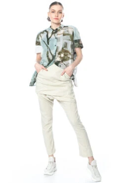 RUNDHOLZ  BLACK  LABEL, Hose Mit Rockteil Aus Superstretchware 1233630110 -Kleider Geschaft 3630110 pearl gr. xs m. 3600403 3