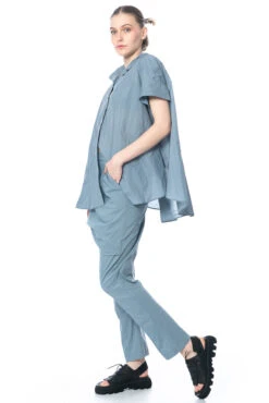 RUNDHOLZ  BLACK  LABEL, Hose Mit Rockteil Aus Superstretchware 1233630110 -Kleider Geschaft 3630110 water gr. xs m.3300403 u.closed up 2