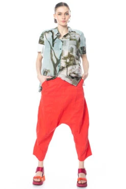 RUNDHOLZ  BLACK  LABEL, Bequeme Hose Aus Superstretchware 1233630111 -Kleider Geschaft 3630111 cherry m. 3600403 4farben