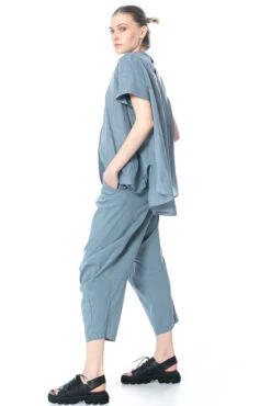 RUNDHOLZ  BLACK  LABEL, Bequeme Hose Aus Superstretchware 1233630111 -Kleider Geschaft 3630111 water gr. xs m.3300403 u. closed up