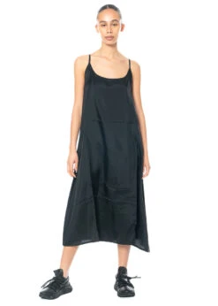 RUNDHOLZ  BLACK  LABEL, Slip Dress Mit Spaghettiträger 1233650901 -Kleider Geschaft 3650901 black 2