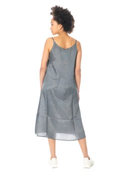 RUNDHOLZ  BLACK  LABEL, Slip Dress Mit Spaghettiträger 1233650901 -Kleider Geschaft 3650901 grey 3