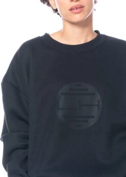 LA HAINE INSIDE US, Langer Pullover Mit Reißverschlüssen An Den Ärmeln 3M LM029 -Kleider Geschaft 3m lm029 m. 4v lw644 u. trey