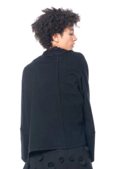 KEDZIOREK, Lässige Jacke Mit Schalkragen Aus Grobstrick 4935