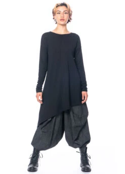 LA HAINE INSIDE US, Ballonhose Mit Verstellbarem Kordelzug 4B LW552 -Kleider Geschaft 4b lw552 4