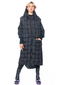 LA HAINE INSIDE US, Gesteppte Daunenweste 4P LW548 -Kleider Geschaft 4p lw548 gr. xs s m. celia 8 1