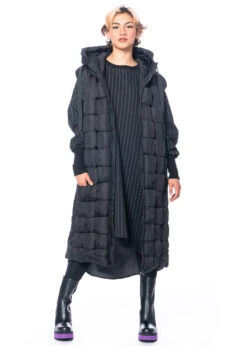 LA HAINE INSIDE US, Gesteppte Daunenweste 4P LW548 -Kleider Geschaft 4p lw548 gr. xs s m. celia 1