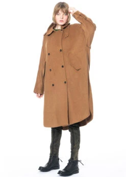 JNBY, Knöpfbares Wollcape Mit Kragen -Kleider Geschaft 5l9862990 beige 3