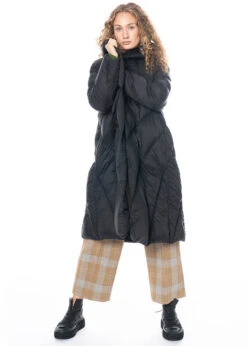 JNBY, Ausgestellter Daunenmantel Mit Kapuze -Kleider Geschaft 5l9c30610 black 2