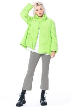 JNBY, Gesteppte Daunenjacke In Froschgrün -Kleider Geschaft 5loc10420397 5