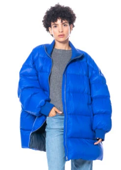 JNBY, Extra Weite Und Lange Daunenjacke -Kleider Geschaft 5moc1106043903 gr. s royal blue 6