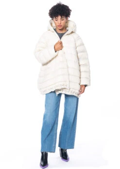 JNBY, Einzigartige Daunenjacke Mit Weiter Passform