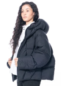 JNBY, Schwarze Oversize Daunenjacke -Kleider Geschaft 5moc1277000102 4