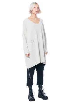 Studiob3, Oversize Grobstrick-Tunika Amelsa