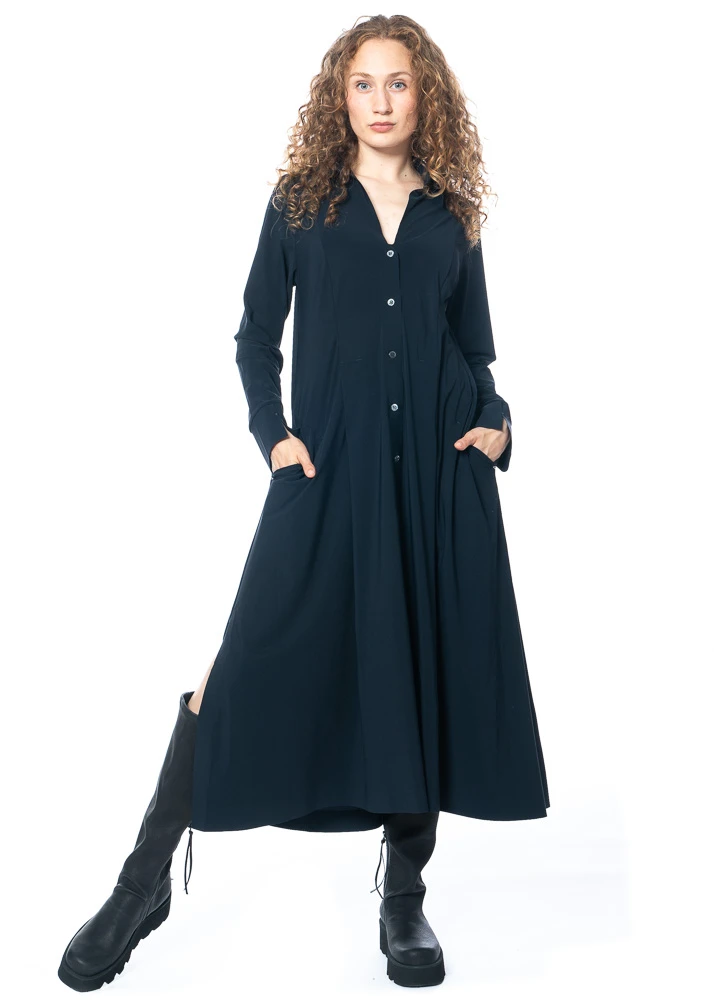 HIGH, Schönes Midikleid AUDACIOUS Perlmuttknopfleiste 5 HIGH, Schönes Midikleid AUDACIOUS Perlmuttknopfleiste – Bild 3