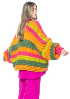 HOPE MACAULAY, Bunte Grobstrickjacke Aphaea -Kleider Geschaft aphaea gr. m l 11 1