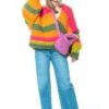 HOPE MACAULAY, Bunte Grobstrickjacke Aphaea -Kleider Geschaft aphaea gr. m l 8 1