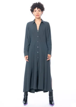 HIGH, Schönes Midikleid AUDACIOUS Perlmuttknopfleiste 30 HIGH, Schönes Midikleid AUDACIOUS Perlmuttknopfleiste -Kleider Geschaft audacious s21719 6