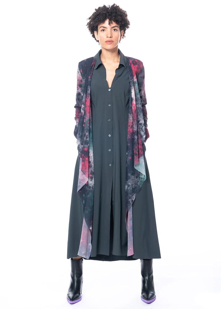 HIGH, Schönes Midikleid AUDACIOUS Perlmuttknopfleiste 12 HIGH, Schönes Midikleid AUDACIOUS Perlmuttknopfleiste – Bild 10