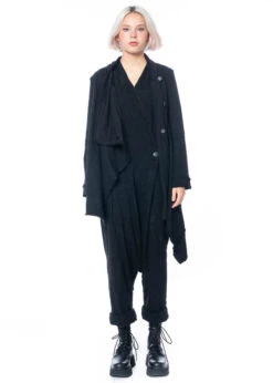 Studiob3, Strickjacke Aus Sweat-Jersey Avanit -Kleider Geschaft avanit 40 42 black