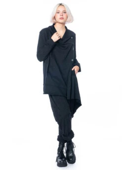 Studiob3, Strickjacke Aus Sweat-Jersey Avanit -Kleider Geschaft avanit 40 42 black 7